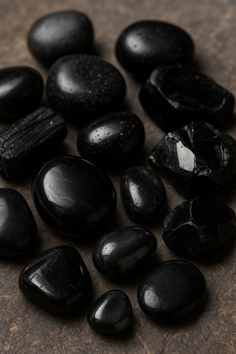 pietre semipretioase negre