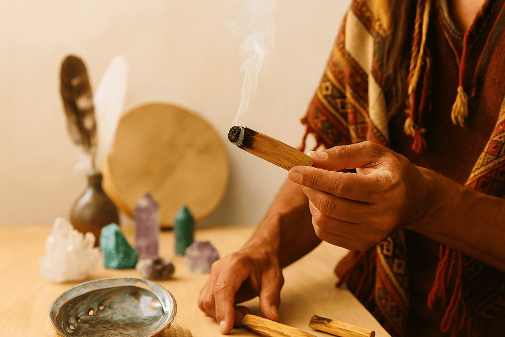 lemn palo santo care arde