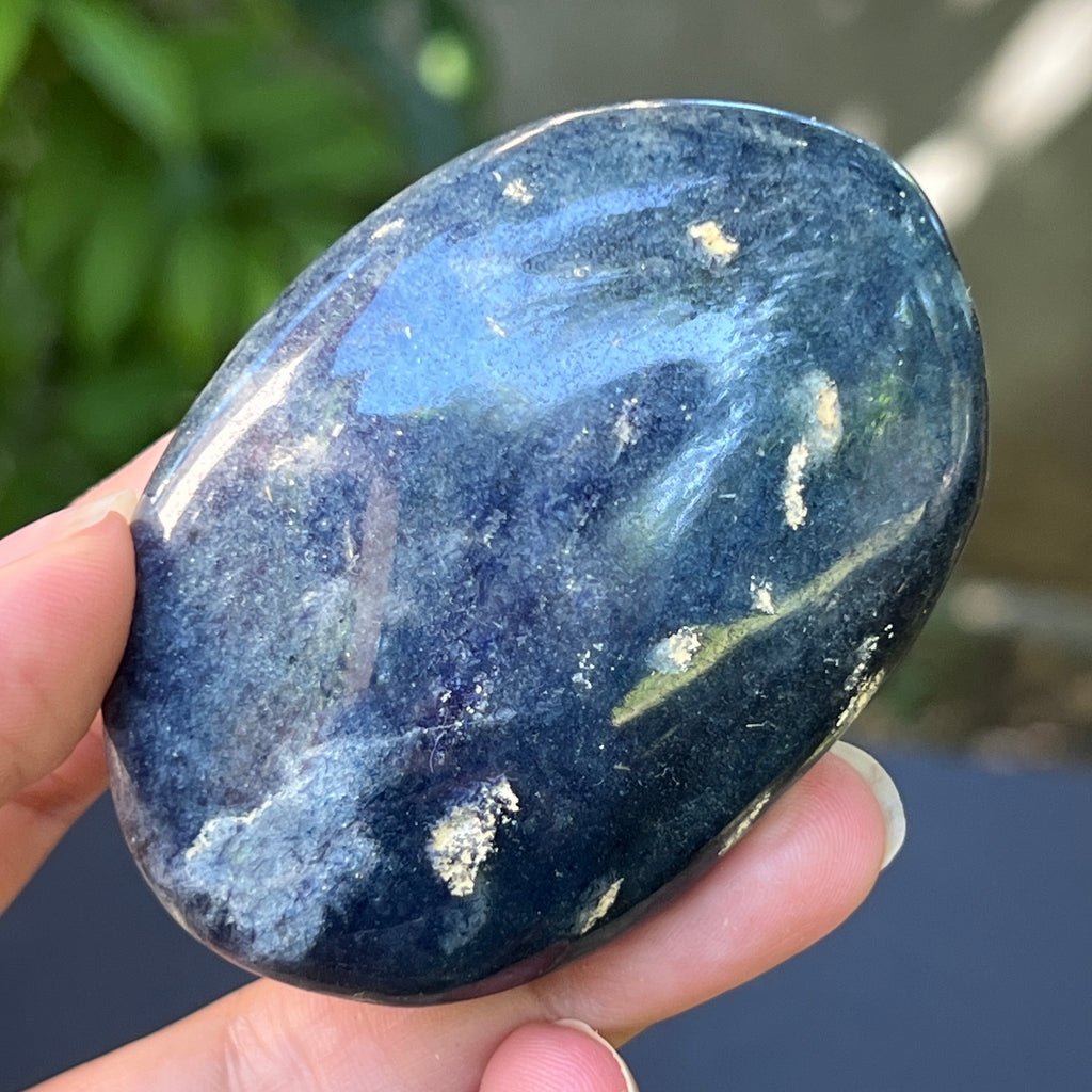 Palmstone lazulit din Madagascar model 13, pietre semipretioase - druzy.ro 4 