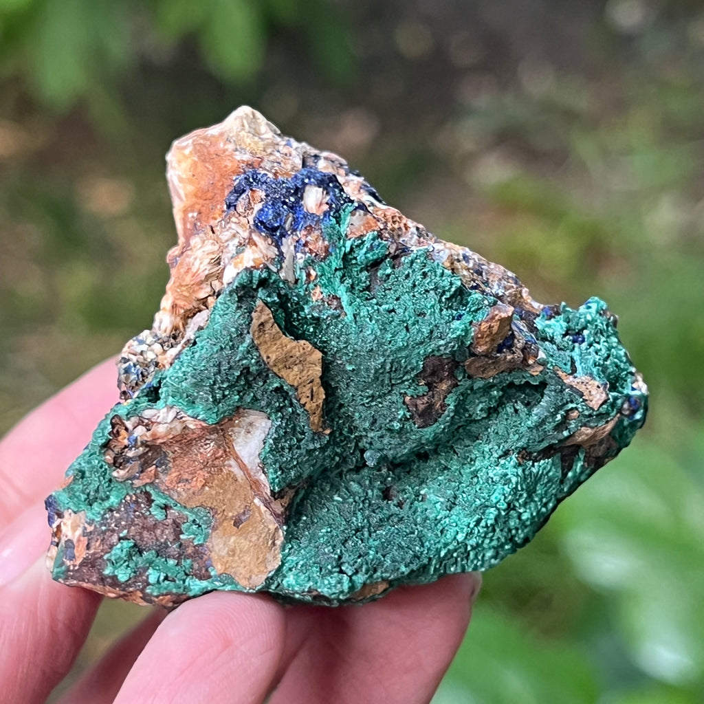 Azurit malachit piatra bruta model 20, pietre semipretioase - druzy.ro 6 