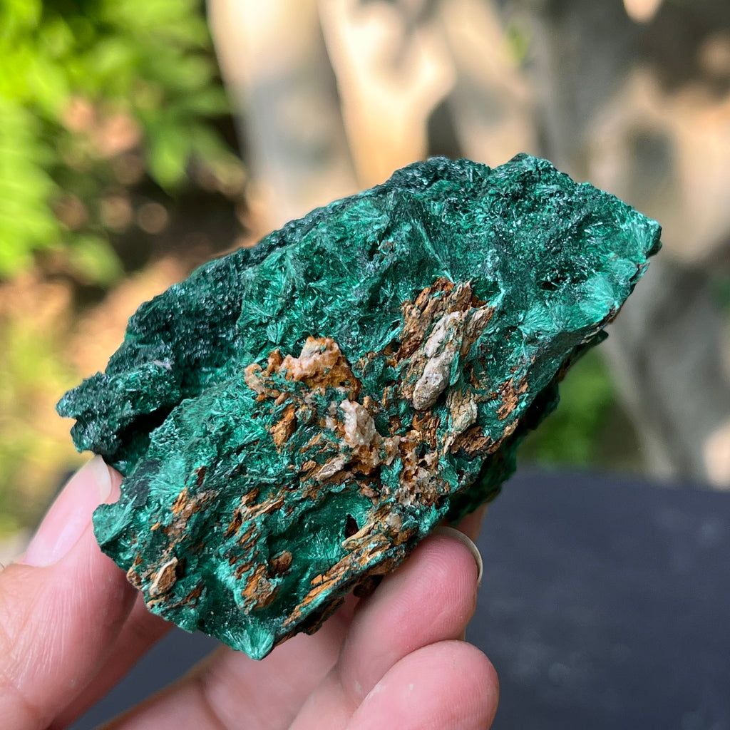 Malachit matasos piatra bruta m11, pietre semipretioase - druzy.ro 6 