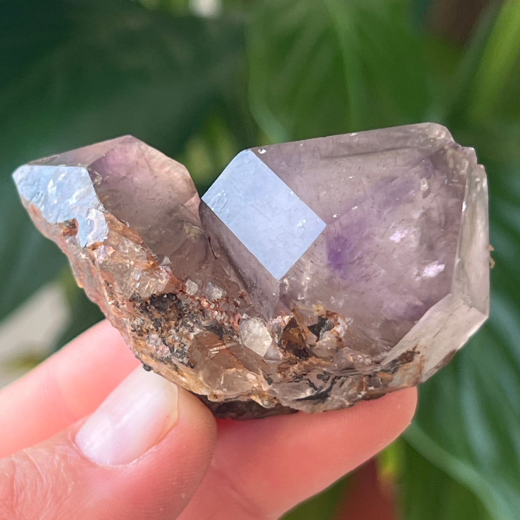 Ametist generator/varf mina Brandberg | Model L64, pietre semipretioase - druzy.ro 3 