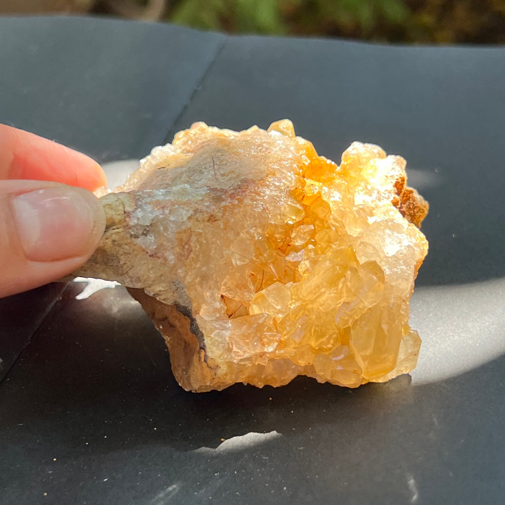 Cluster cuart lamaie, golden healer 5A/7, Zambia, pietre semipretioase - druzy.ro 3