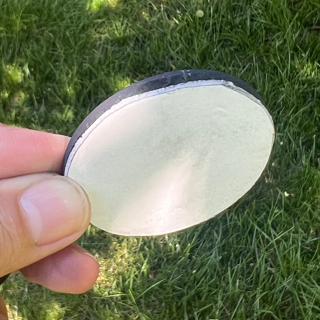 Disc adeziv din Shungit Mandala, pietre semipretioase - druzy.ro 2 