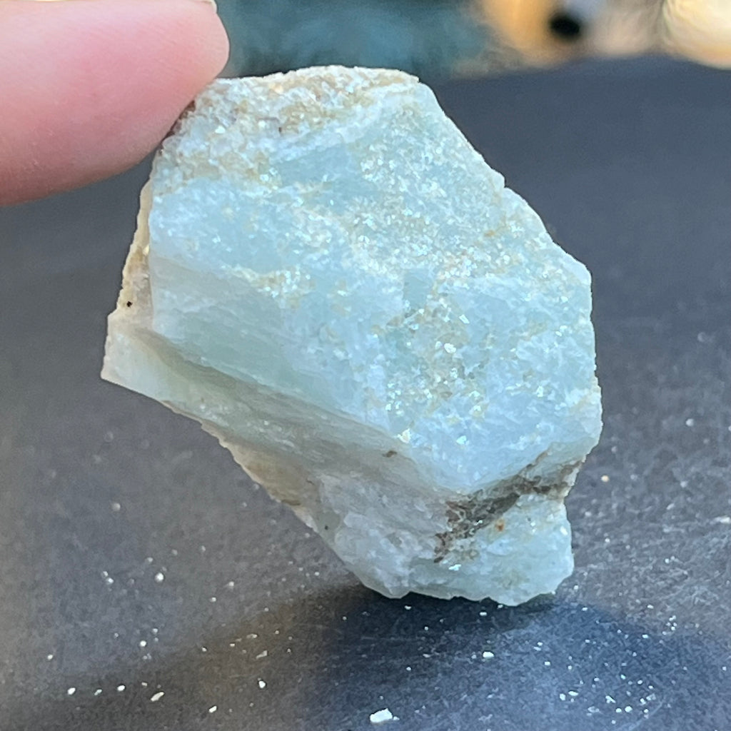 Acvamarin Pakistan piatra bruta model pk25, druzy.ro, pietre semipretioase 5