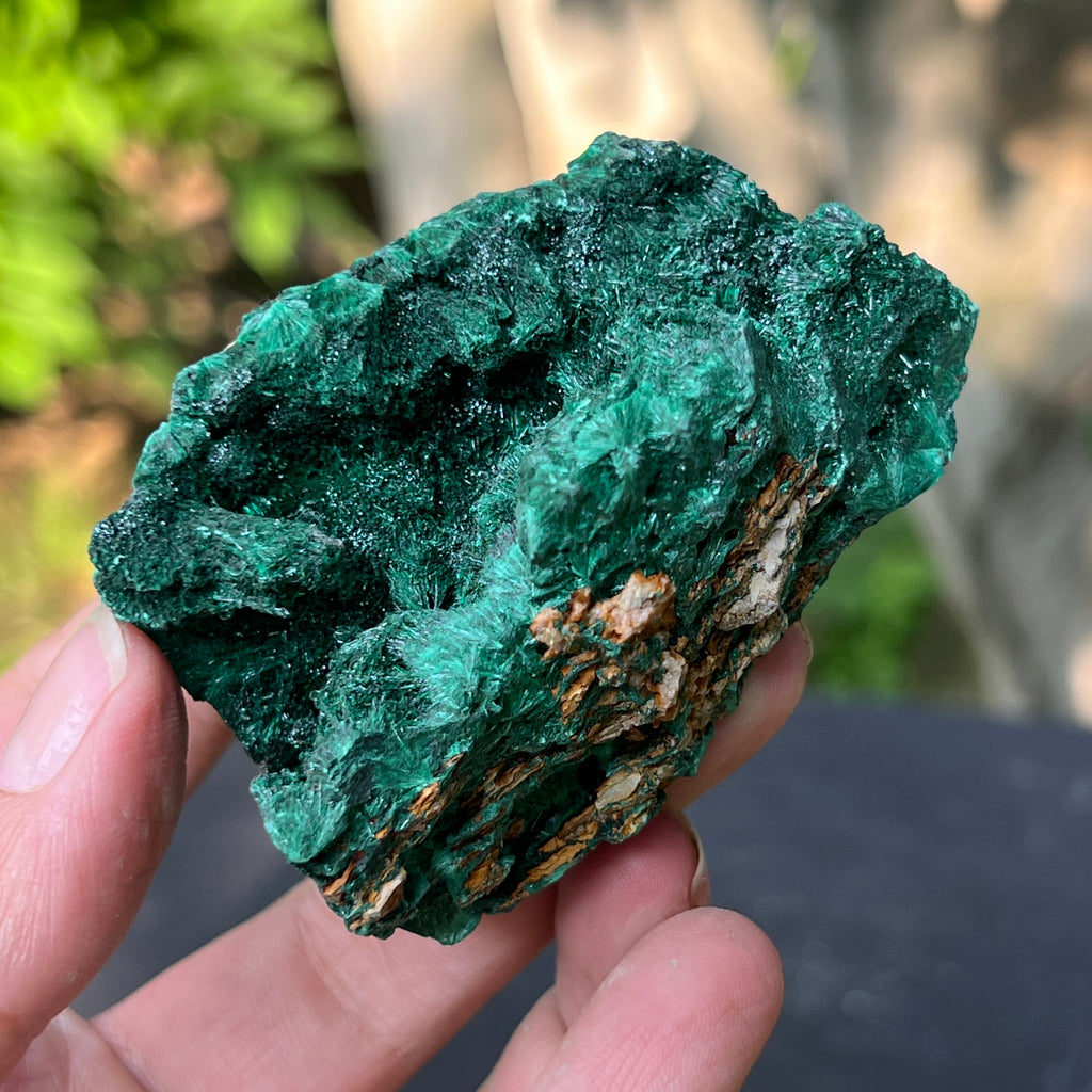 Malachit matasos piatra bruta m11, pietre semipretioase - druzy.ro 4 