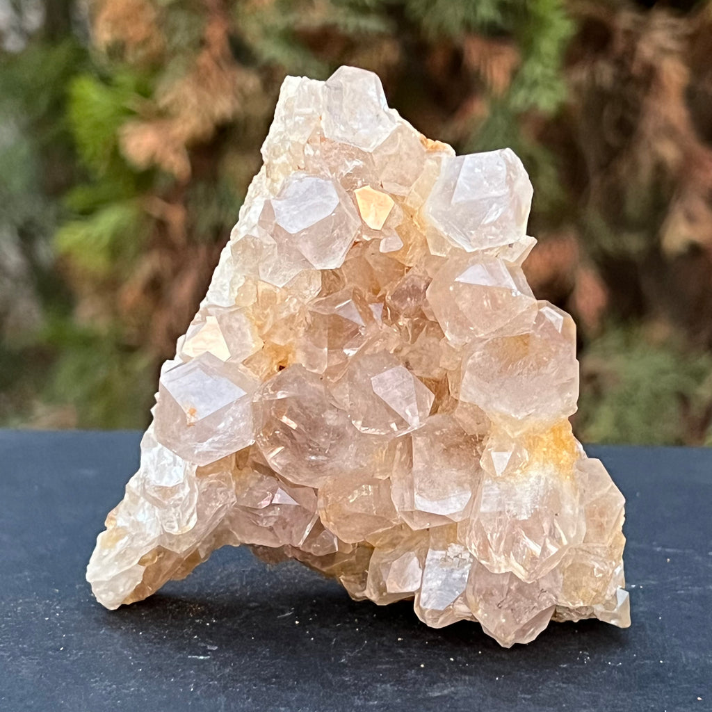 Cluster felie cuart incolor cristal de stanca din Zambia model 2, druzy.ro, cristale 1