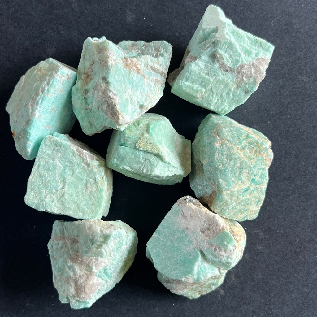Amazonit piatra bruta, pietre semipretioase - druzy.ro 3 