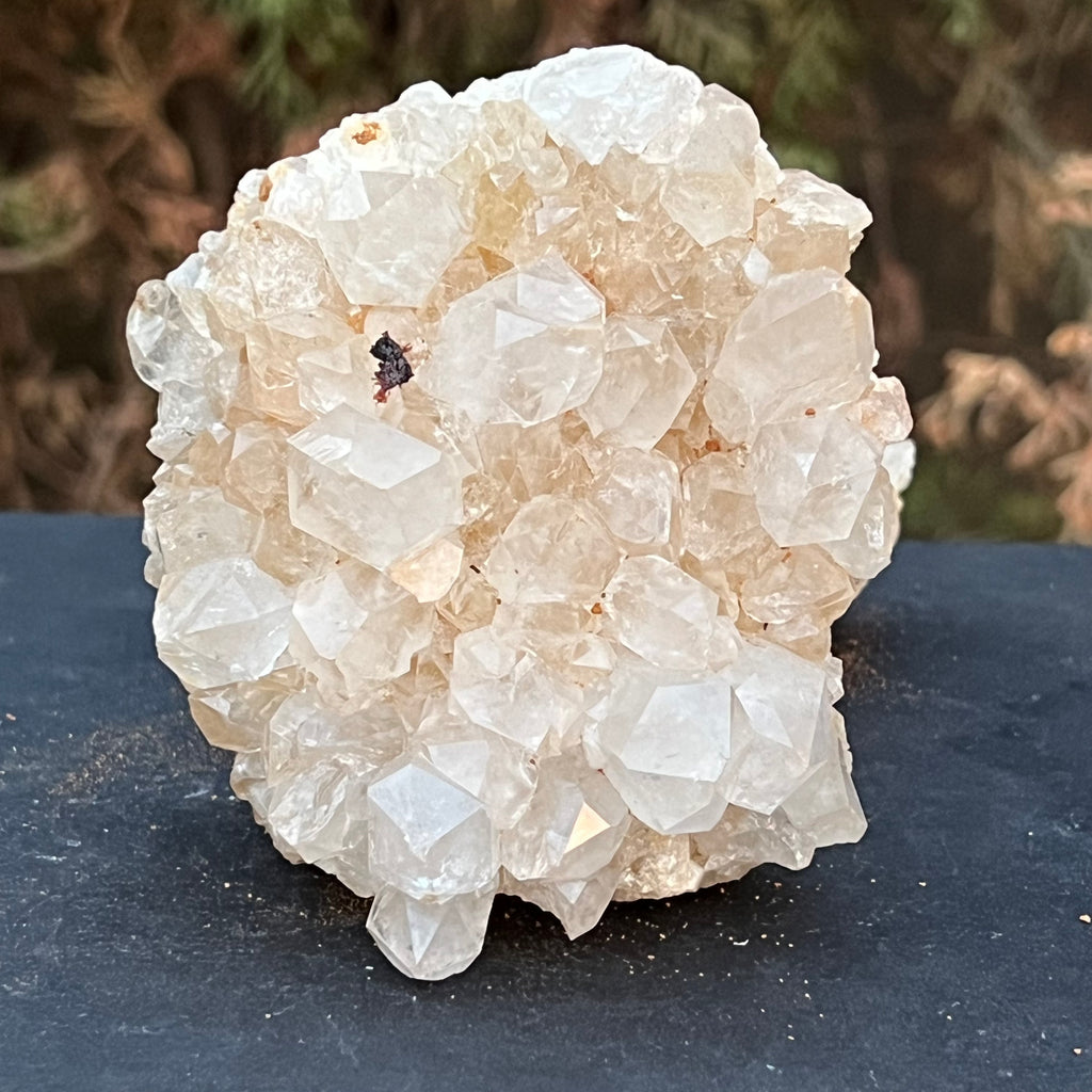 Cluster felie cuart incolor cristal de stanca din Zambia model 3, druzy.ro, cristale 3