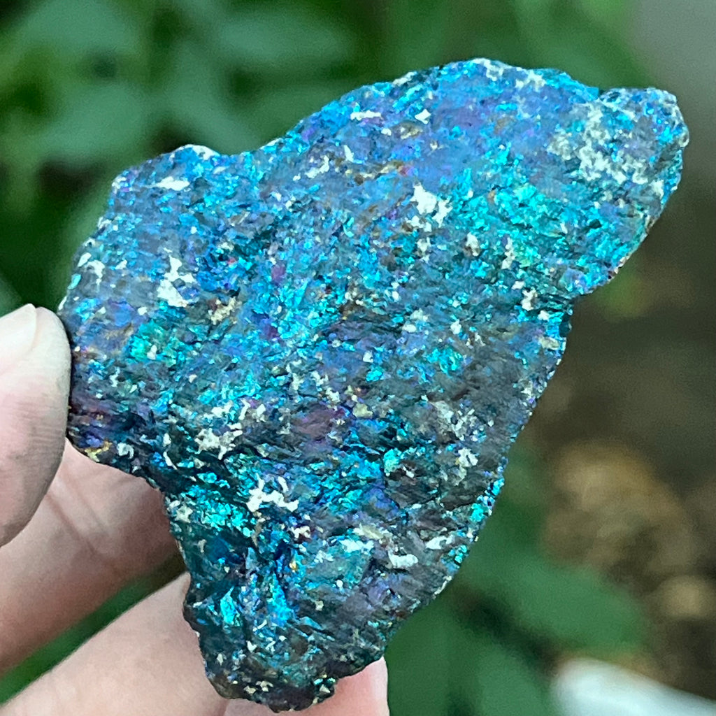 Calcopirita iridescentă din Mexic model 12, pietre semipretioase - druzy.ro 8 