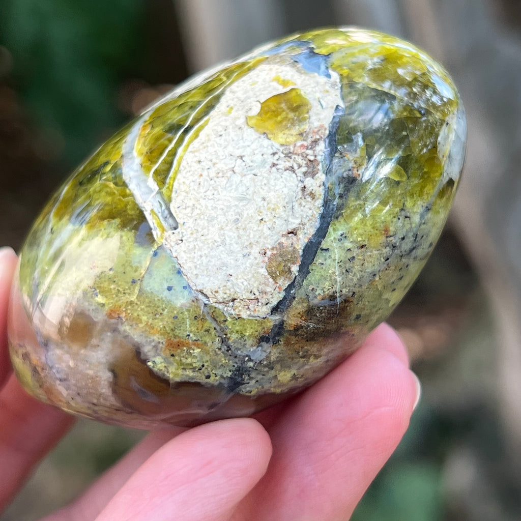 Opal verde palmstone m14, pietre semipretioase - druzy.ro 8 