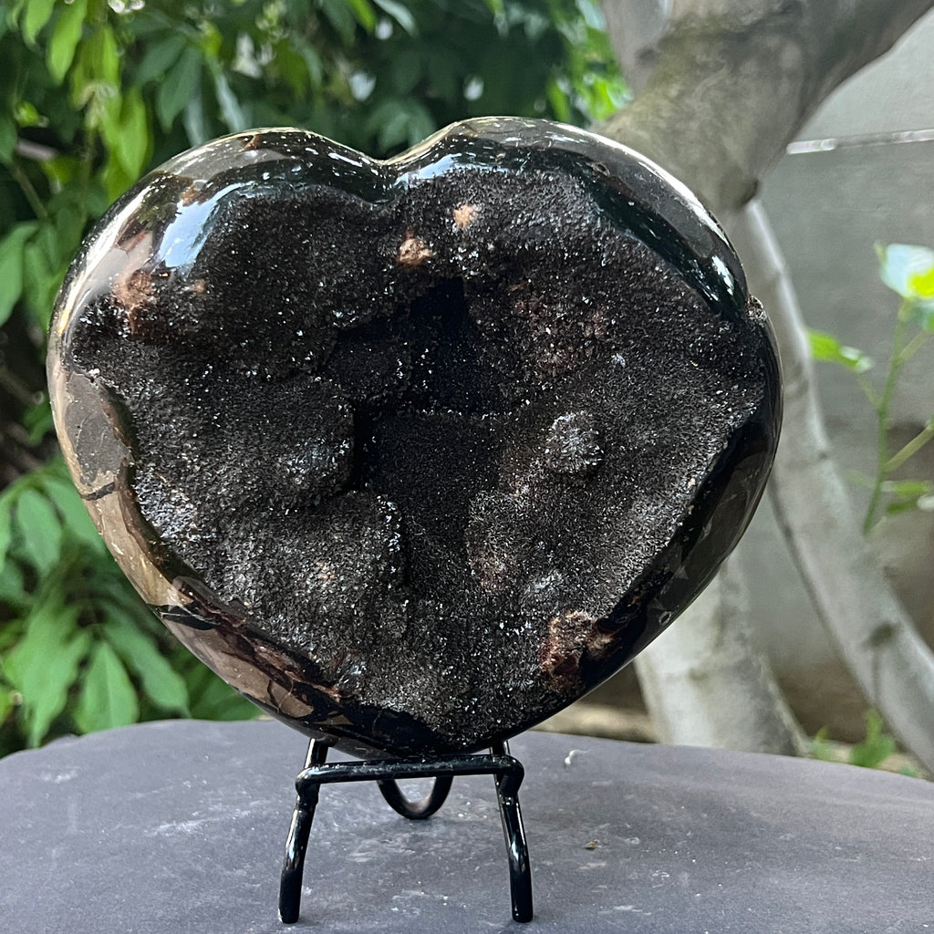 Inima septaria XXL model 1, pietre semipretioase - druzy.ro 1 