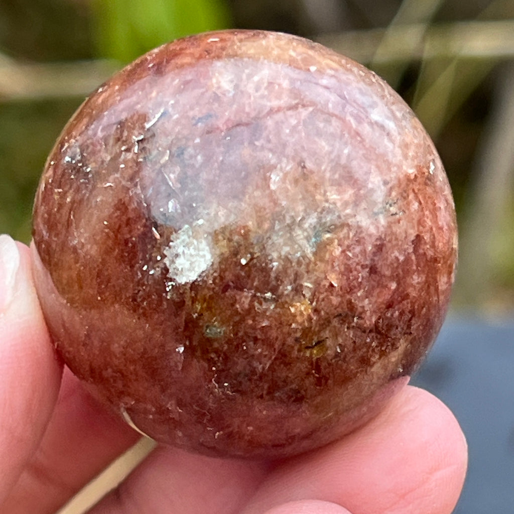 Sfera jasp rosu 3.5 cm, pietre semipretioase - druzy.ro 6 