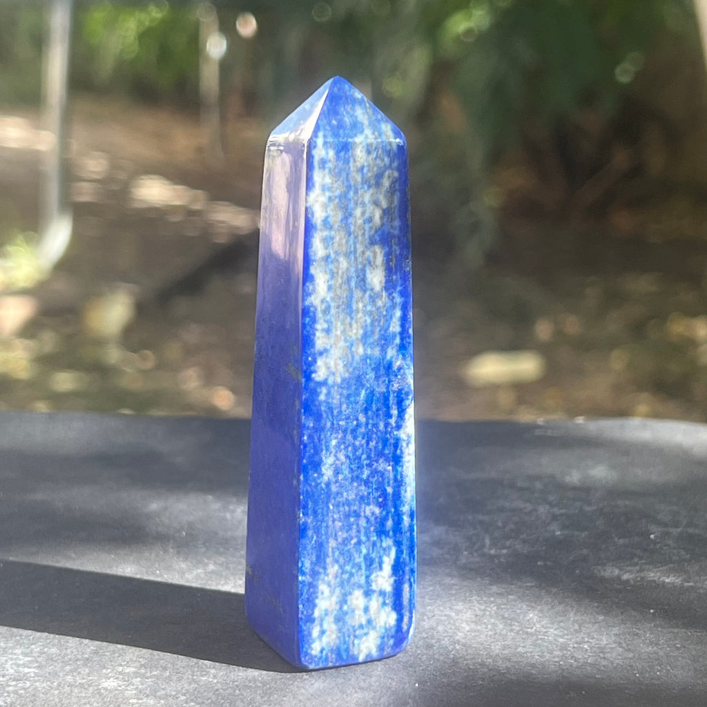 Turn/obelisc lapis lazuli m12, druzy.ro, cristale 2