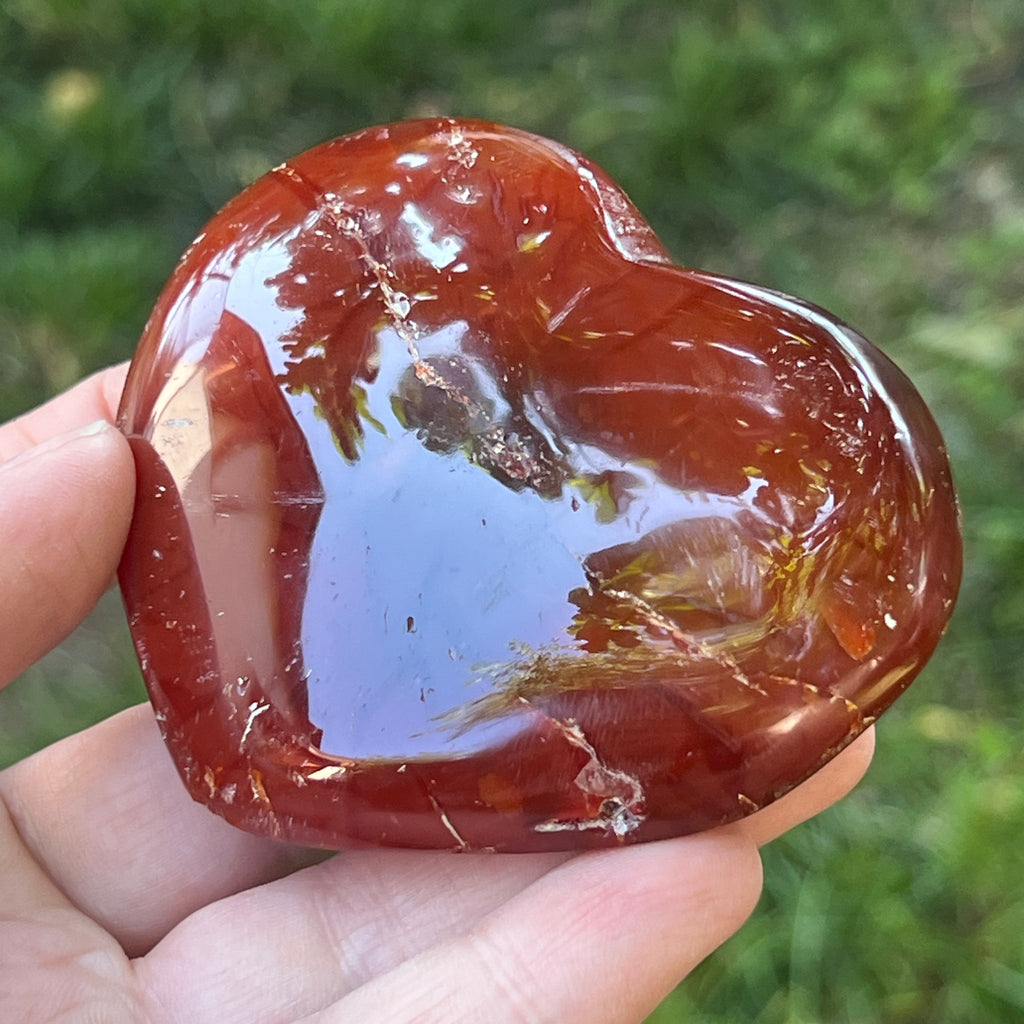 Carneol inima m10, pietre semipretioase - druzy.ro 3 