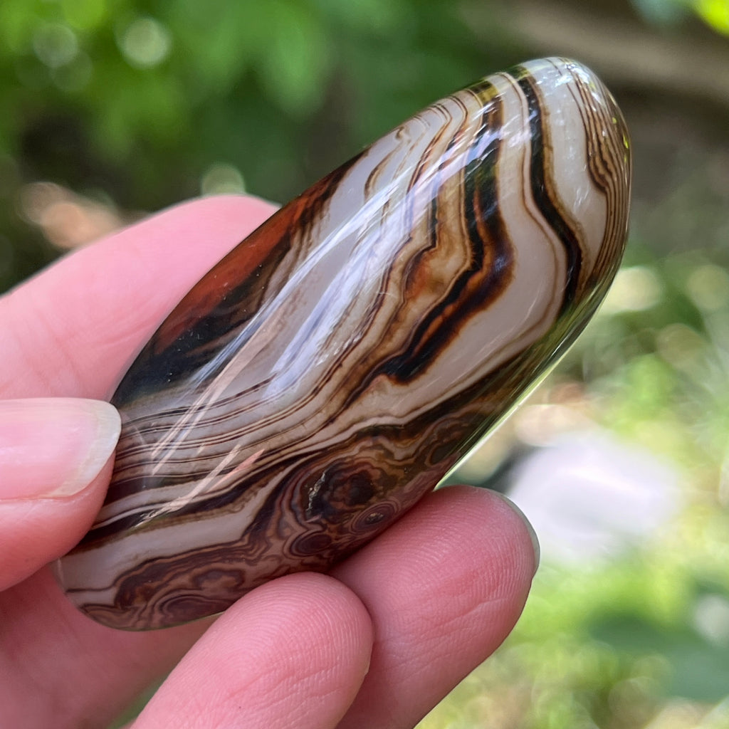 Palmstone agat dungat m2, pietre semipretioase - druzy.ro 2 