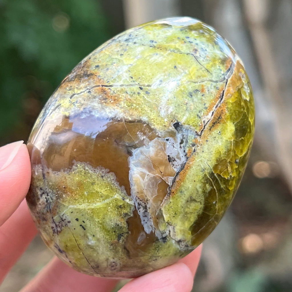 Opal verde palmstone m14, pietre semipretioase - druzy.ro 3 