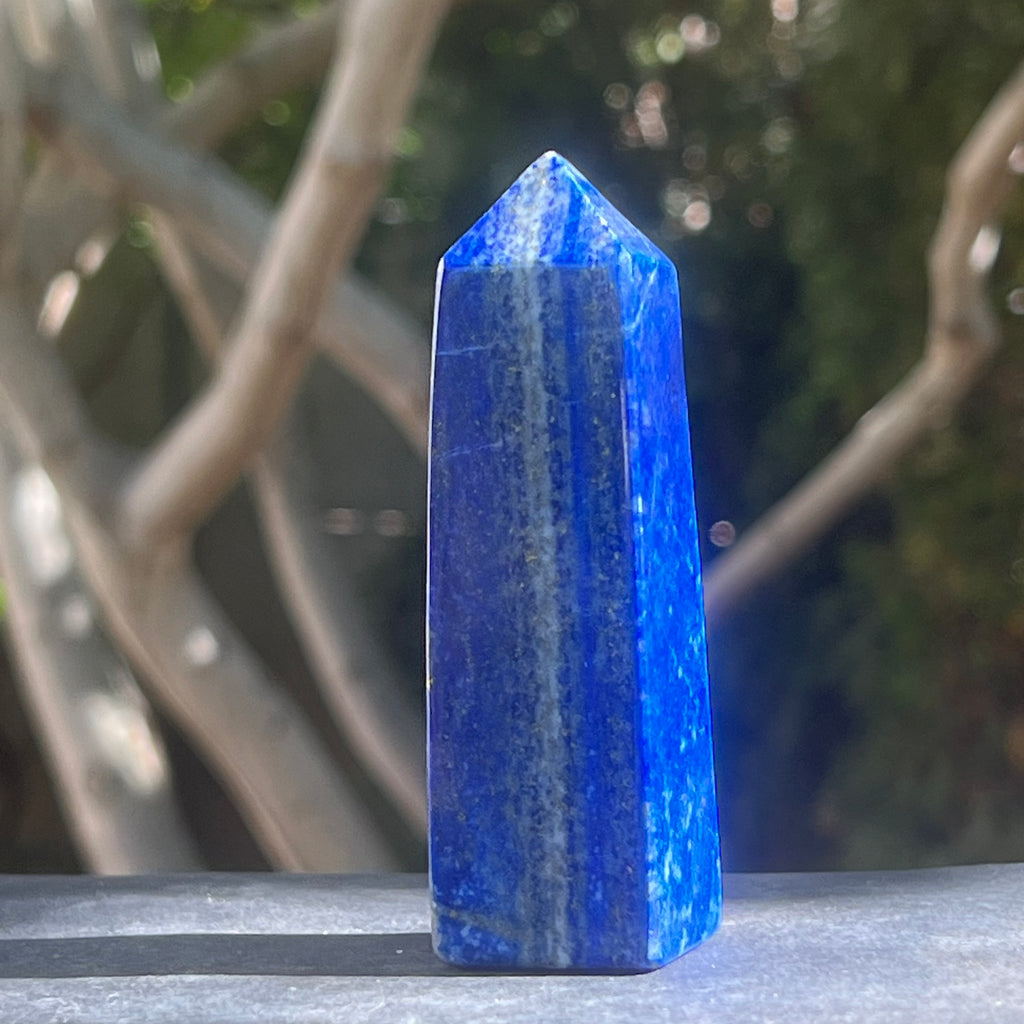 Turn/obelisc lapis lazuli m3, druzy.ro, cristale 2