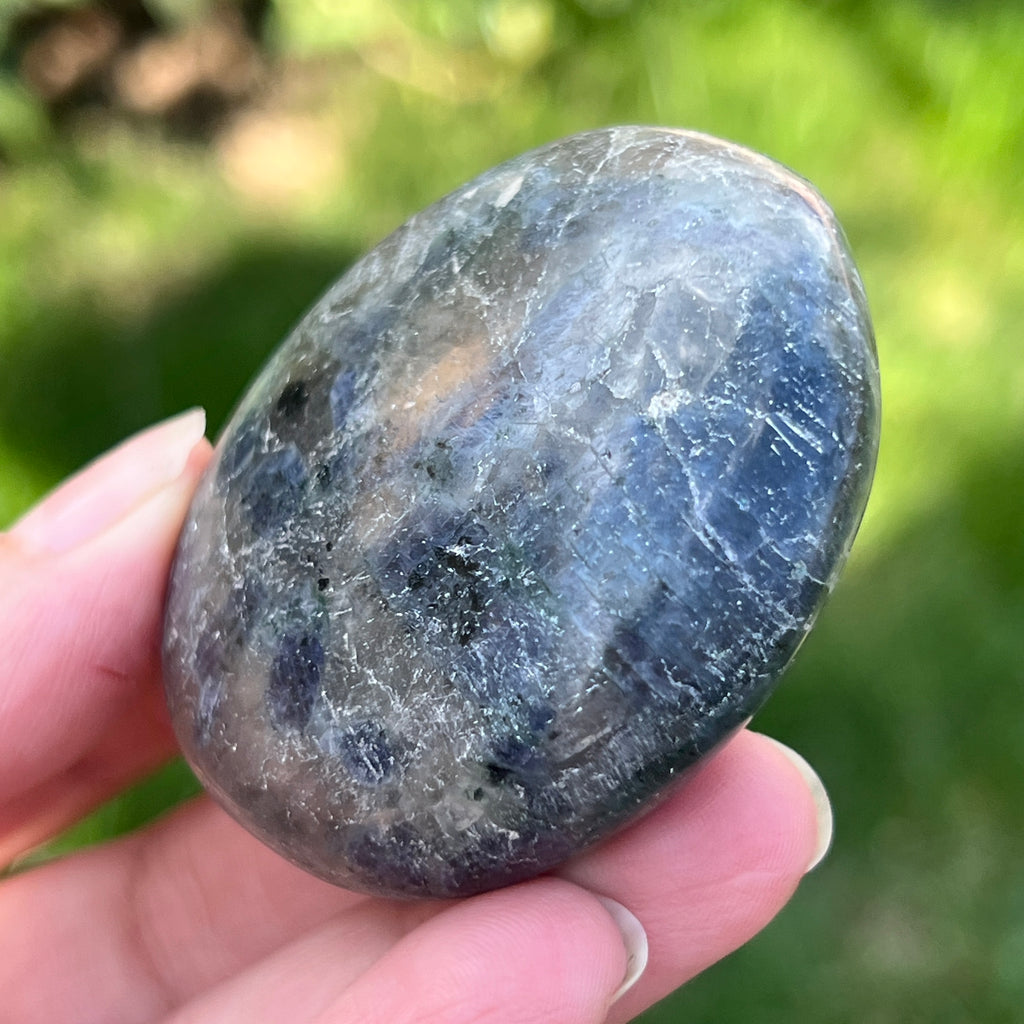 Palmstone Iolit (safir de apa) din Madagascar model 3, pietre semipretioase - druzy.ro 5 