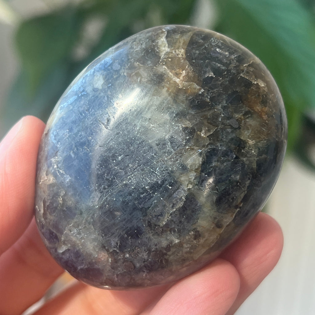 Palmstone Iolit (safir de apa) din Madagascar model 2, pietre semipretioase - druzy.ro 3 