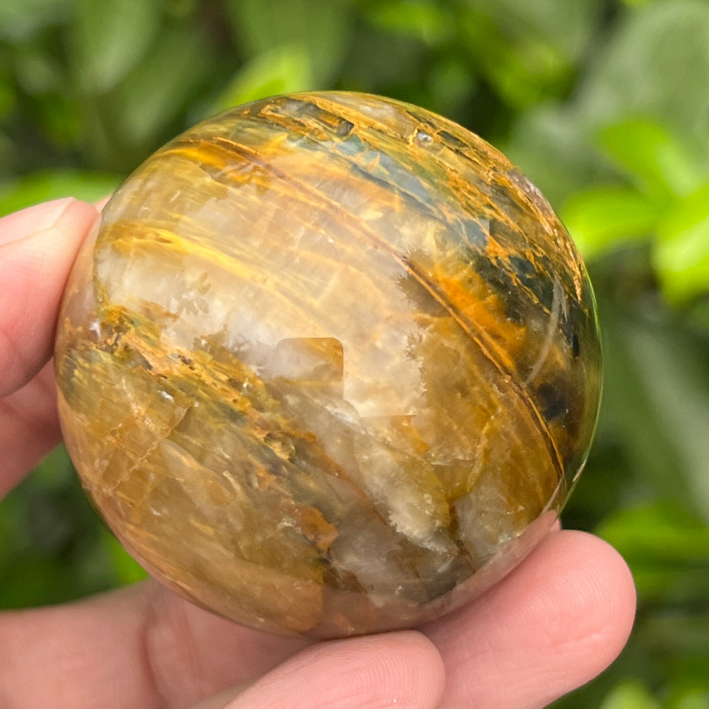 Sfera pietersit model 3, pietre semipretioase - druzy.ro 9 