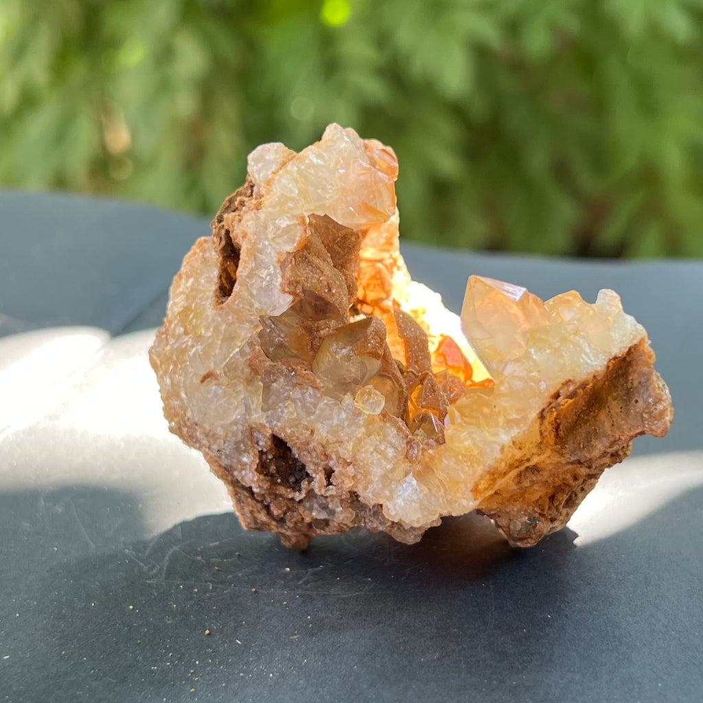 Cluster cuart lamaie, golden healer 5A/9, Zambia, pietre semipretioase - druzy.ro 3