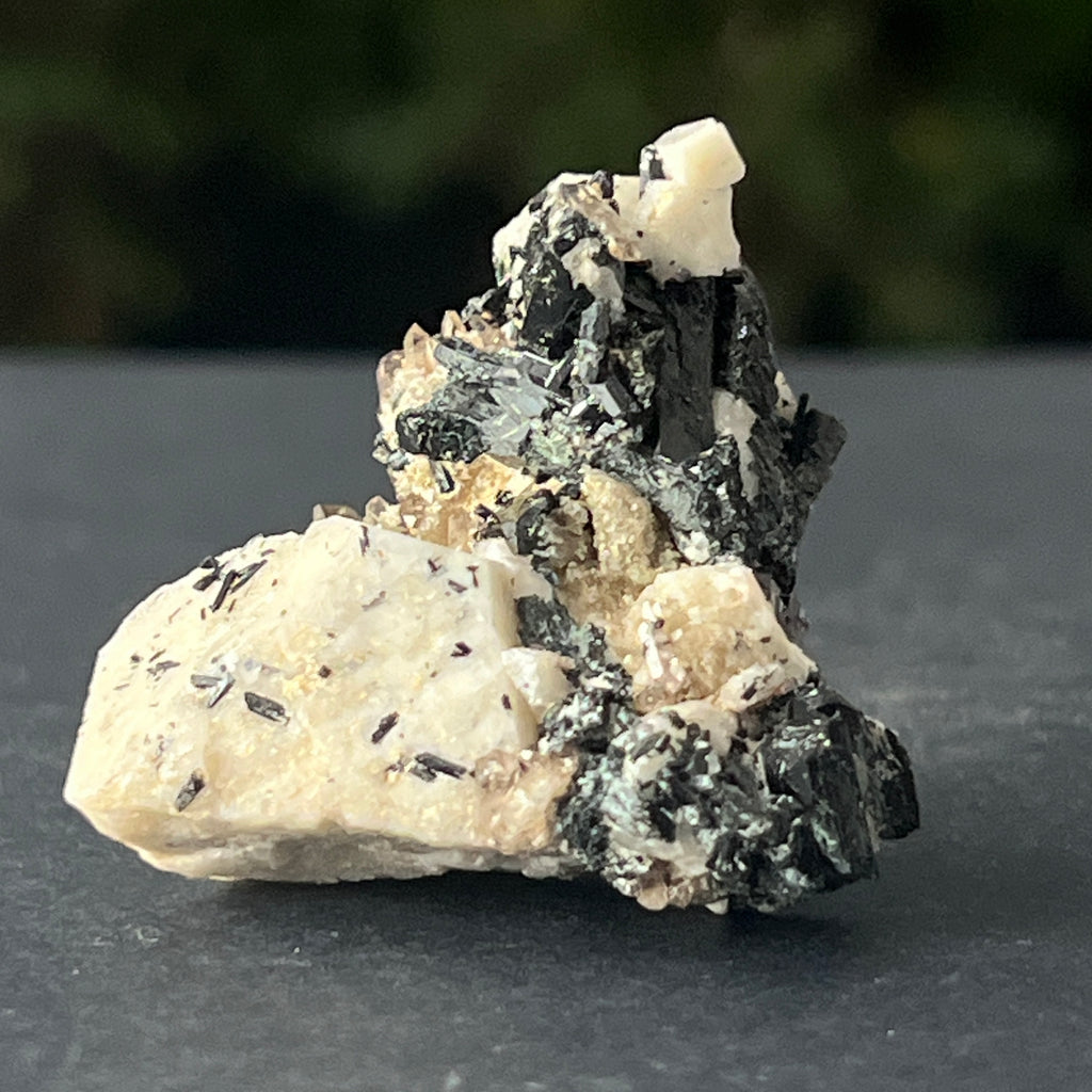 Cluster egirin cuart fumuriu/negru Zomba m20, pietre semipretioase - druzy.ro 3 