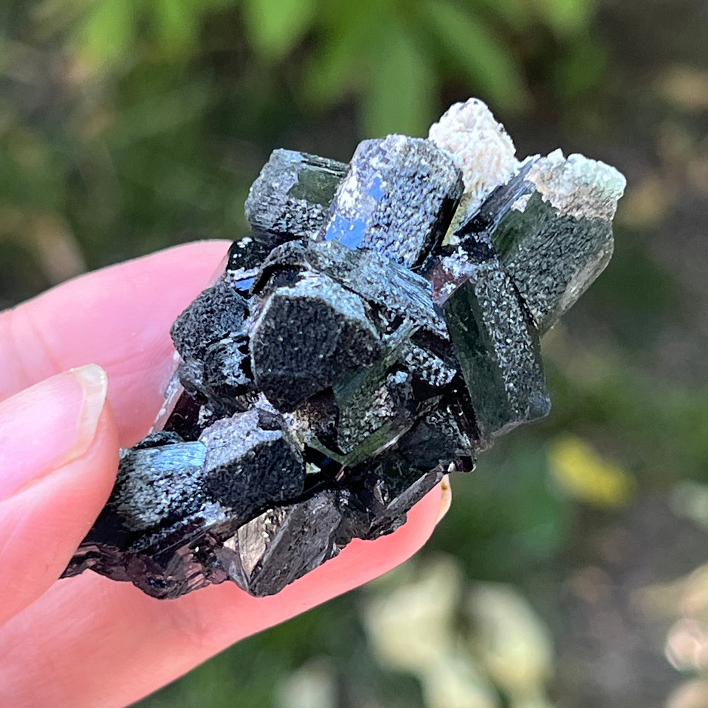 Cluster turmalina neagra model 15 din Erongo, Namibia, pietre semipretioase - druzy.ro 4 