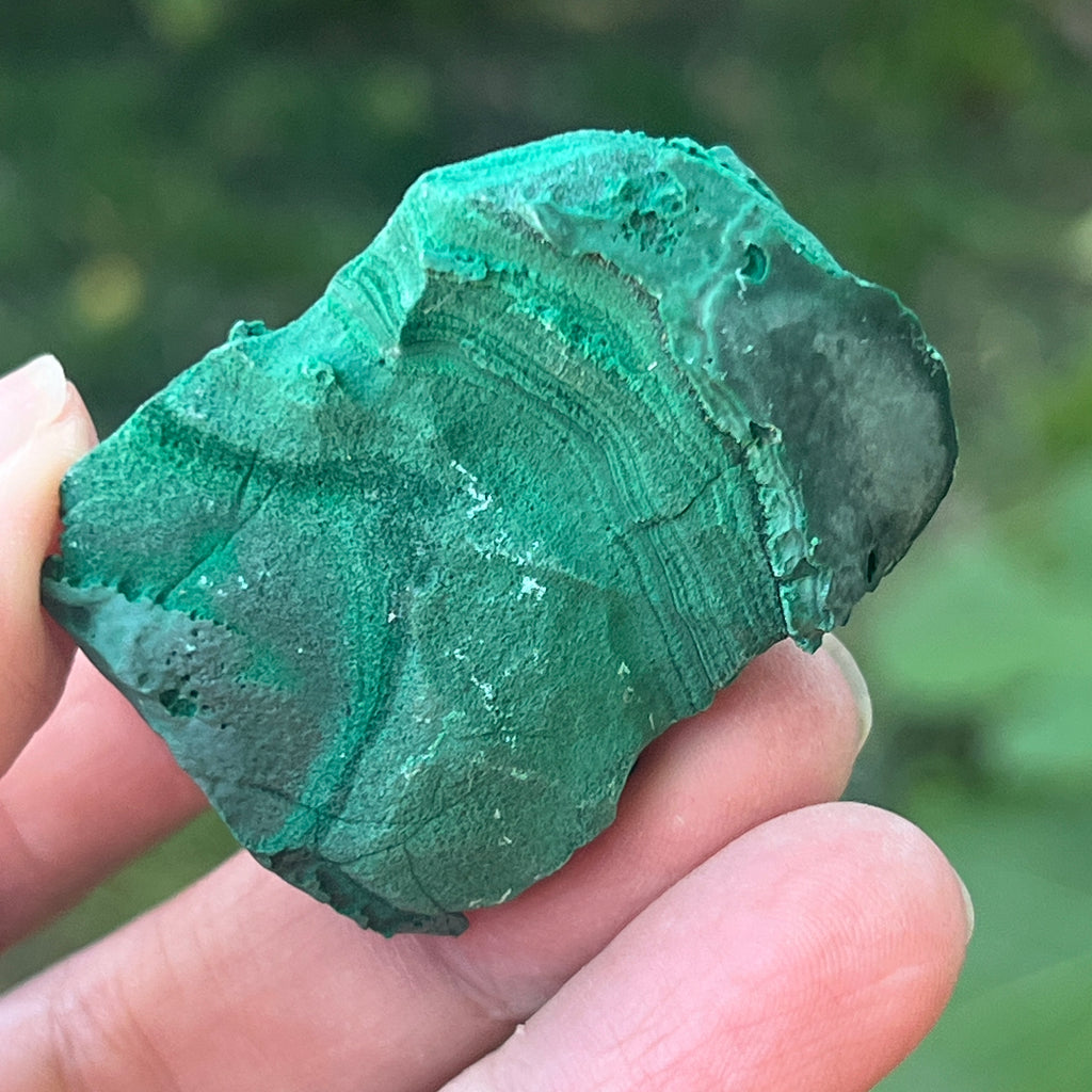 Malachit piatra bruta | Model 9, pietre semipretioase - druzy.ro 3 