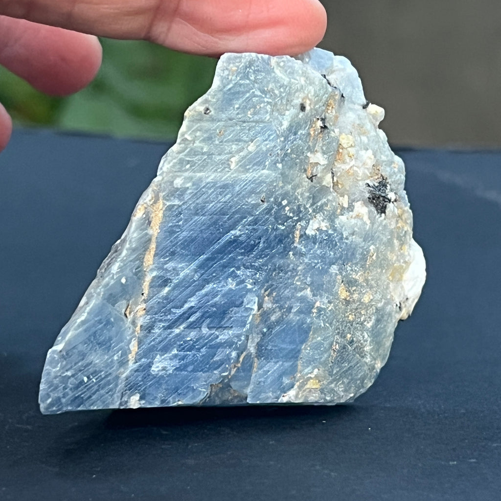 Calcit albastru piatra bruta din Namibia model 4, pietre semipretioase - druzy.ro 2 