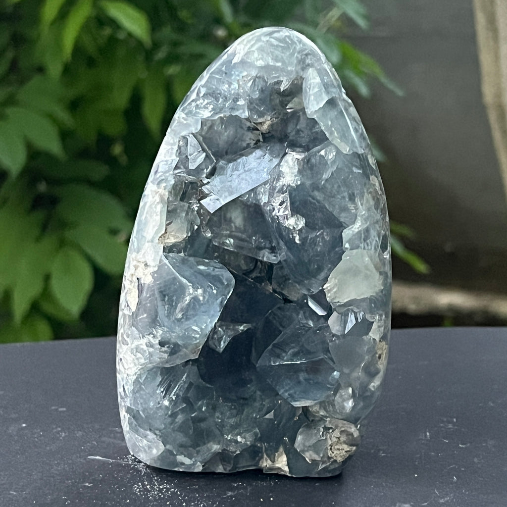 Sculptura celestit / celestina | Model 6, pietre semipretioase - druzy.ro 1 