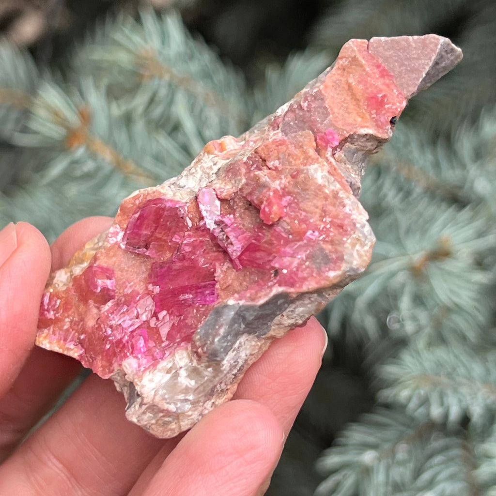 Dolomit roz Salrose piatra bruta m22, druzy.ro, cristale 3