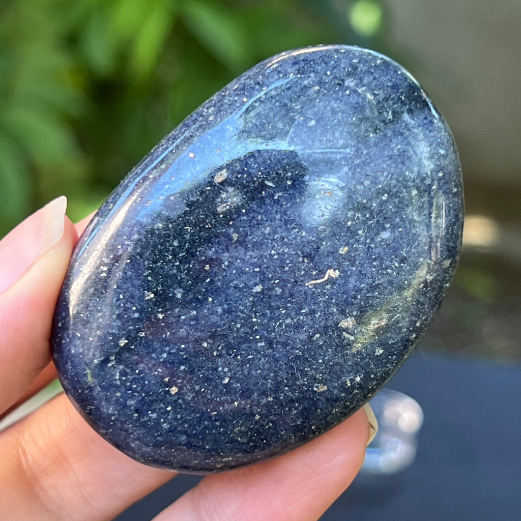 Palmstone lazulit din Madagascar model 8, pietre semipretioase - druzy.ro 1 