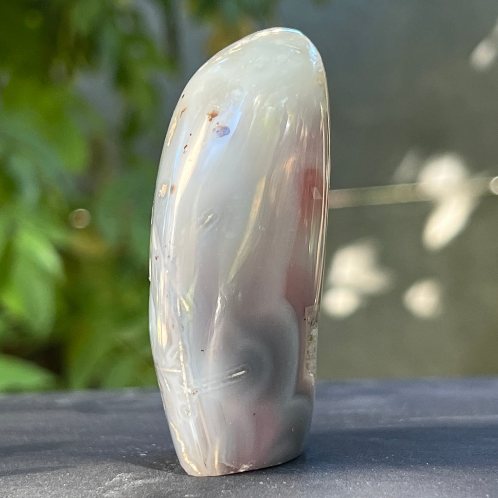 Sculptura agat de Botswana, agat river, unicat | Model 5, pietre semipretioase - druzy.ro 2 