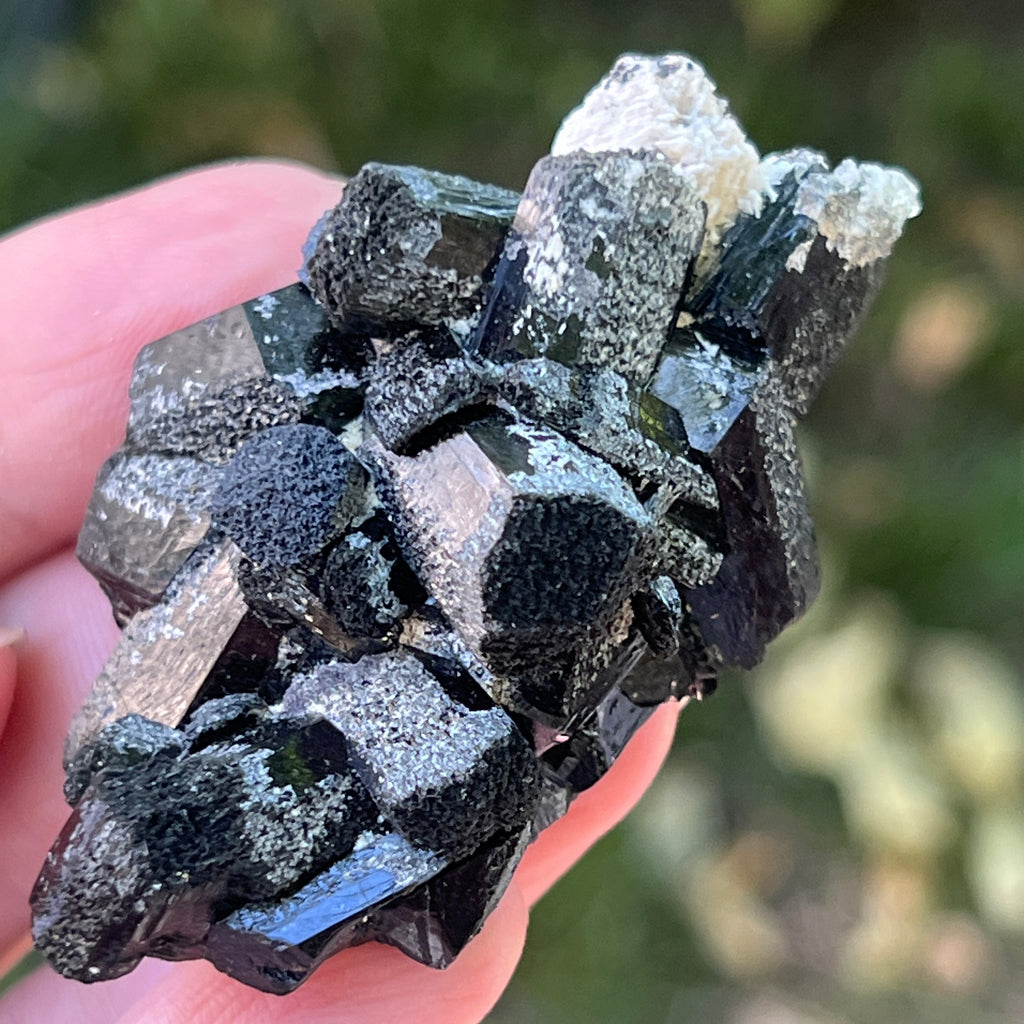 Cluster turmalina neagra model 15 din Erongo, Namibia, pietre semipretioase - druzy.ro 5 