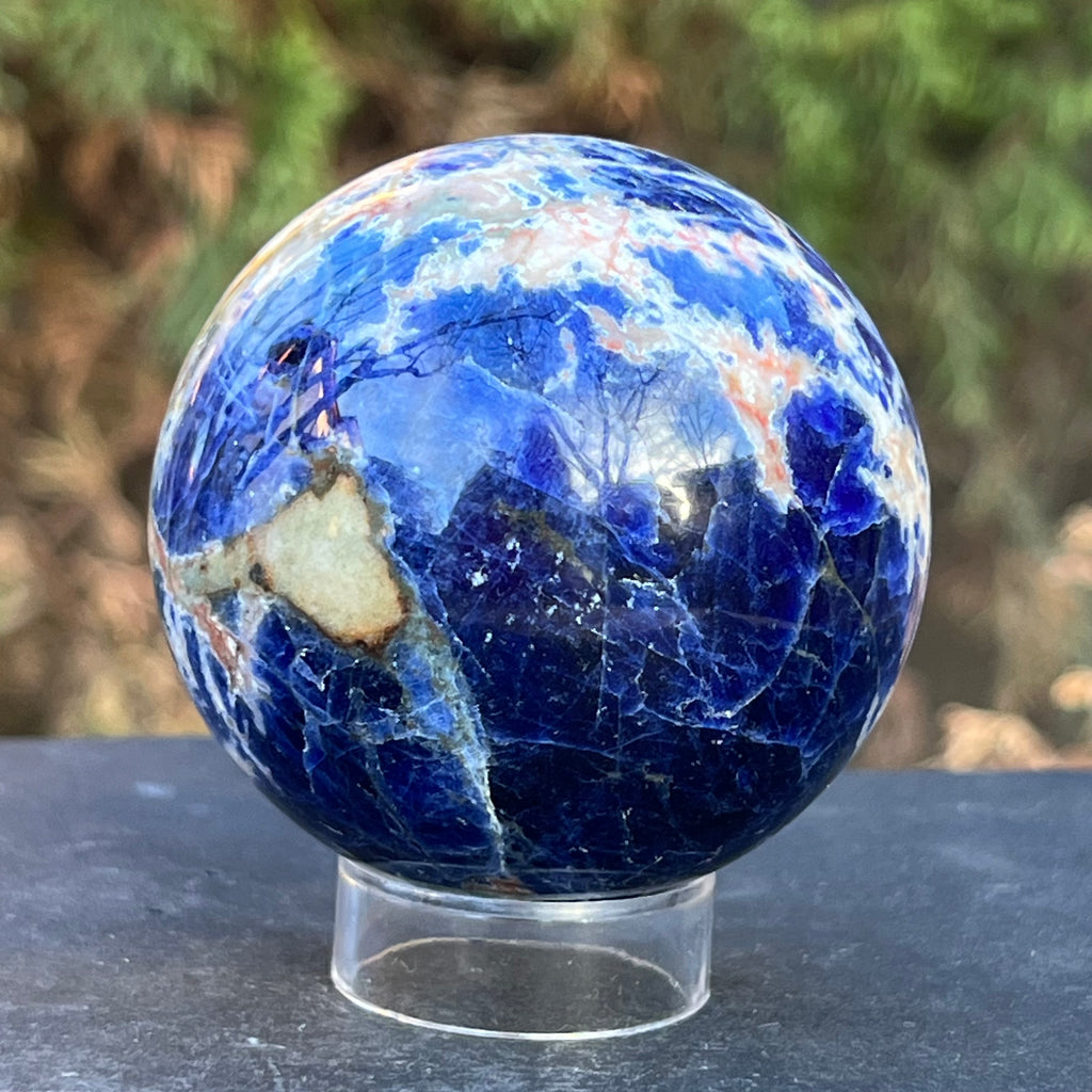 Sodalit sfera model 2 6.5 cm, druzy.ro, cristale 2
