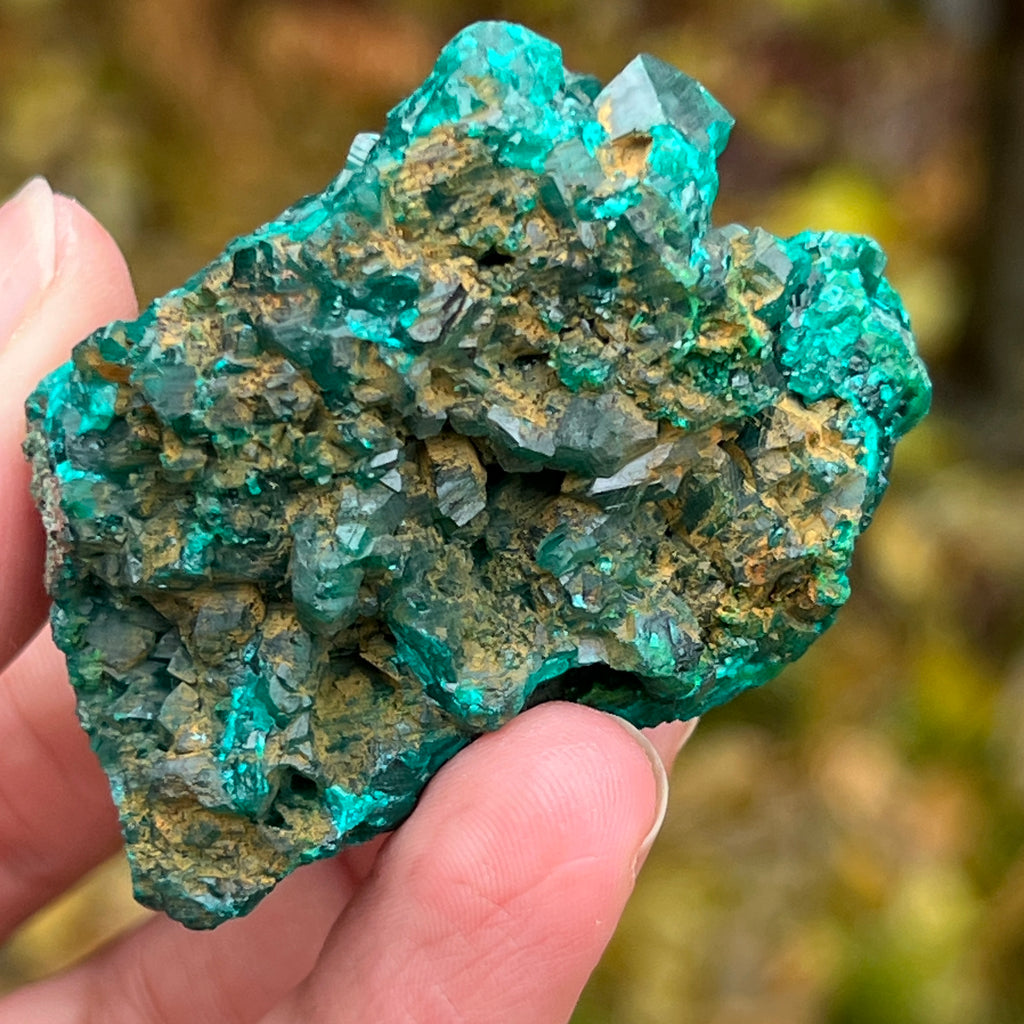 Dioptaz cluster din Congo model 10, pietre semipretioase - druzy.ro 13 