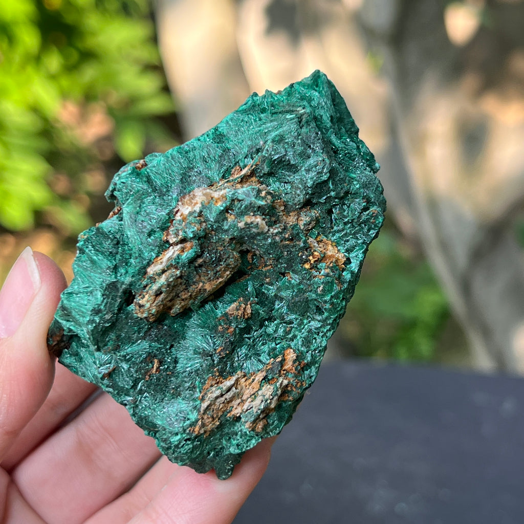 Malachit matasos piatra bruta m11, pietre semipretioase - druzy.ro 9 