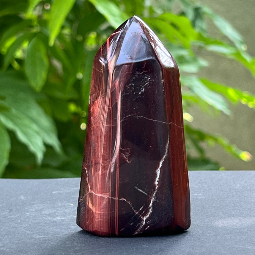 Ochi de tigru varf/generator model 1, pietre semipretioase - druzy.ro 2 