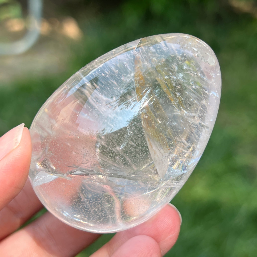 Ou din cuart de stanca/cristal incolor m6, pietre semipretioase - druzy.ro 7 