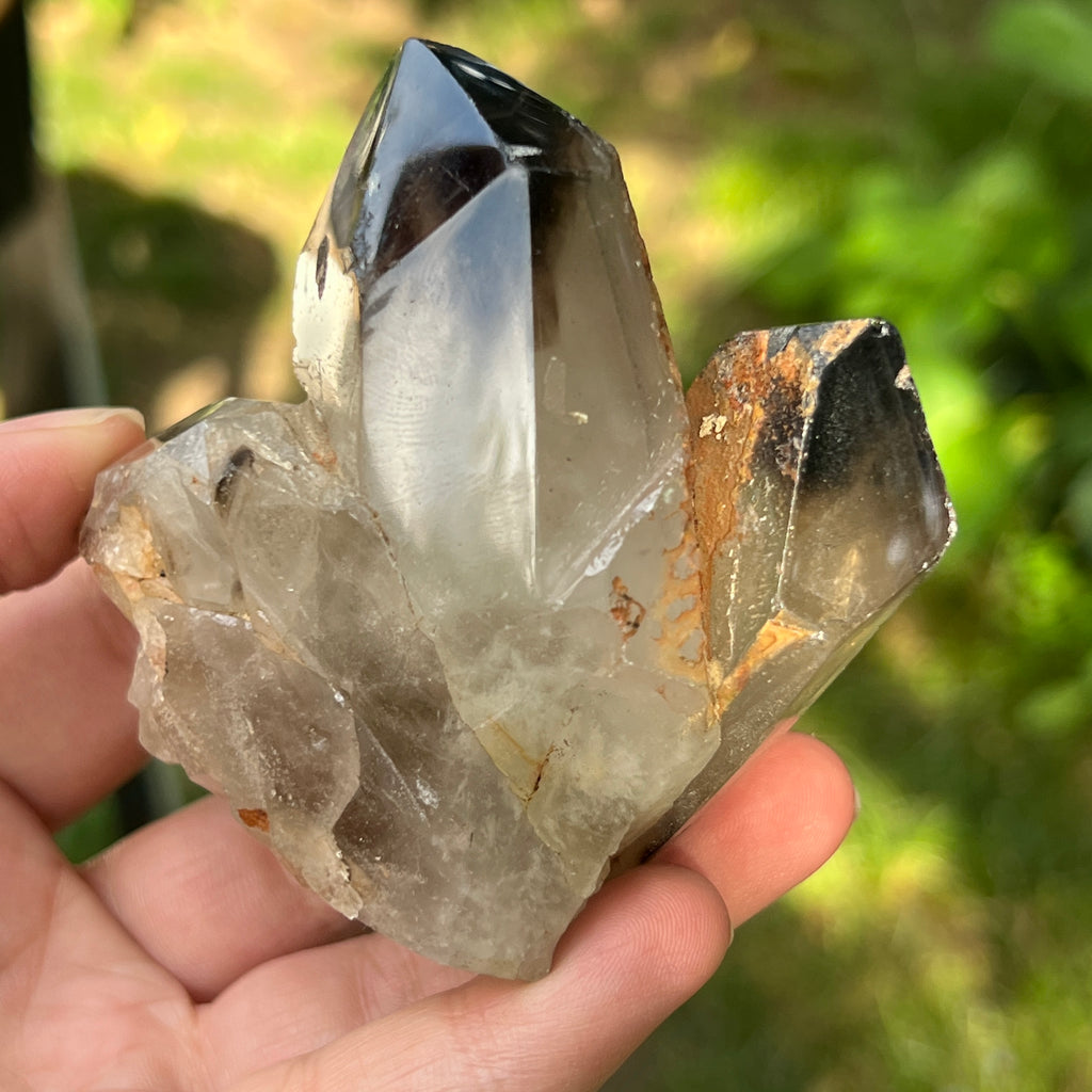 Varf brut cuart fumuriu | Model L2, pietre semipretioase - druzy.ro 2 
