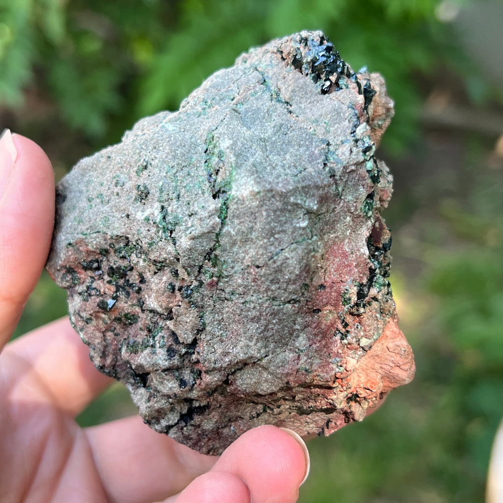 Libethenit floare de mina din Congo model 9, pietre semipretioase - druzy.ro 5 