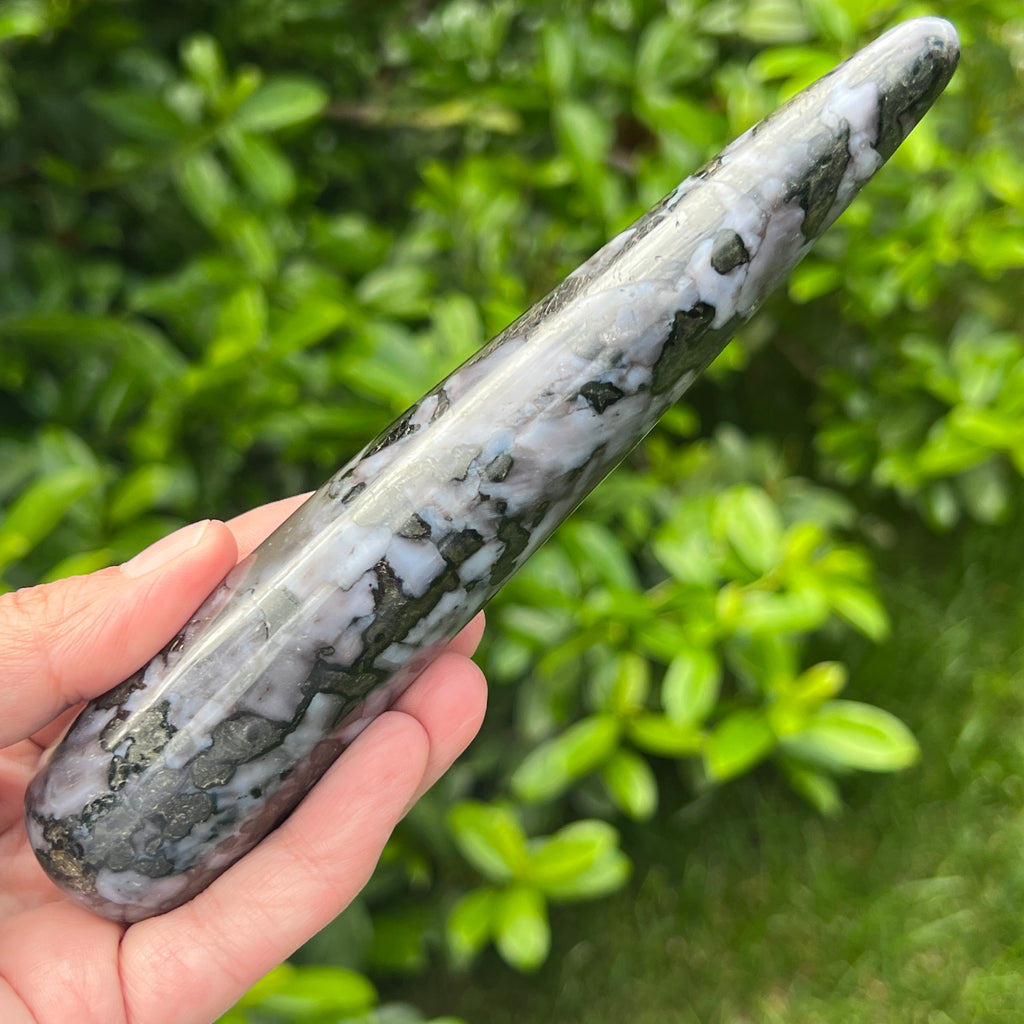 Bagheta merlinit model 4, pietre semipretioase - druzy.ro 1 