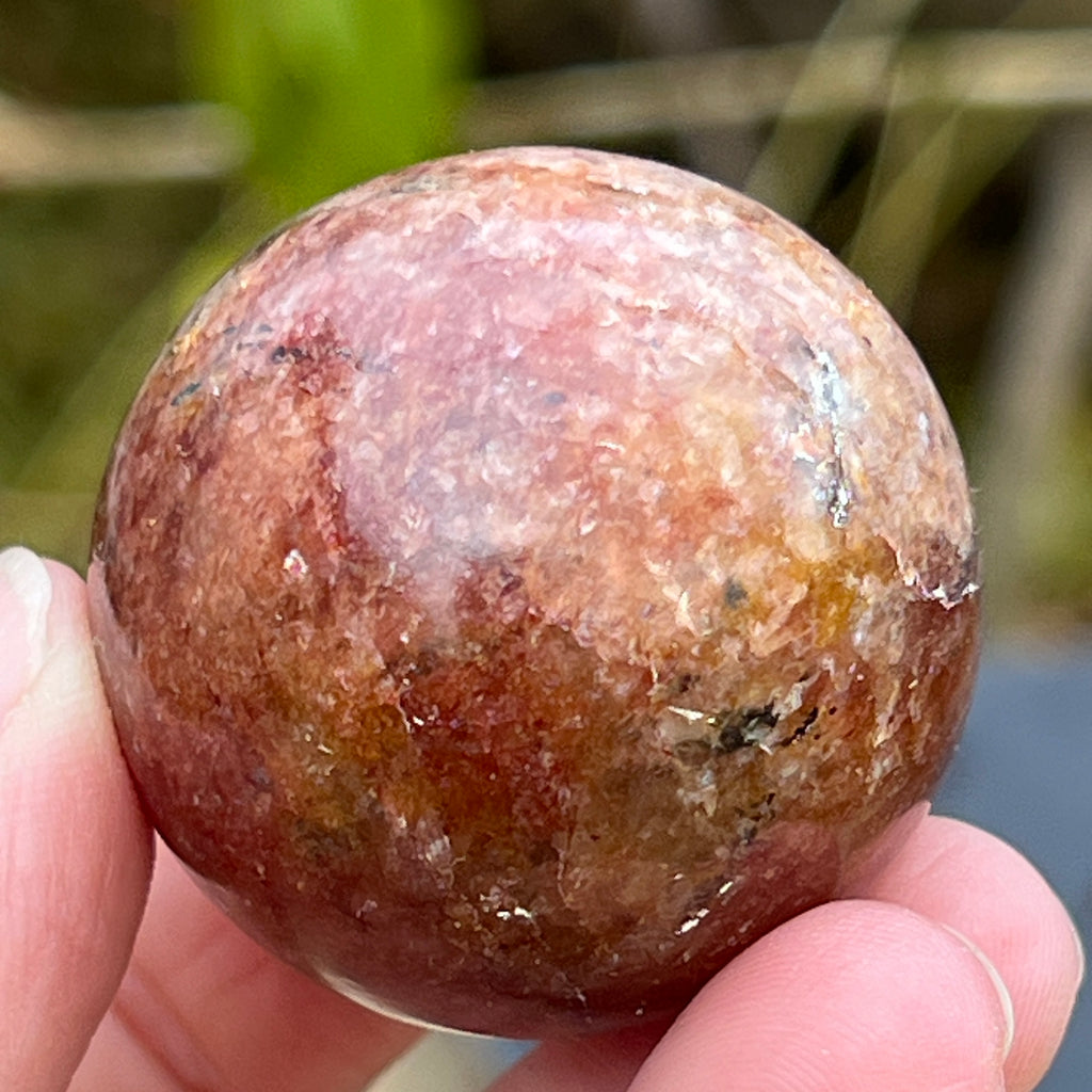 Sfera jasp rosu 3.5 cm, pietre semipretioase - druzy.ro 5 