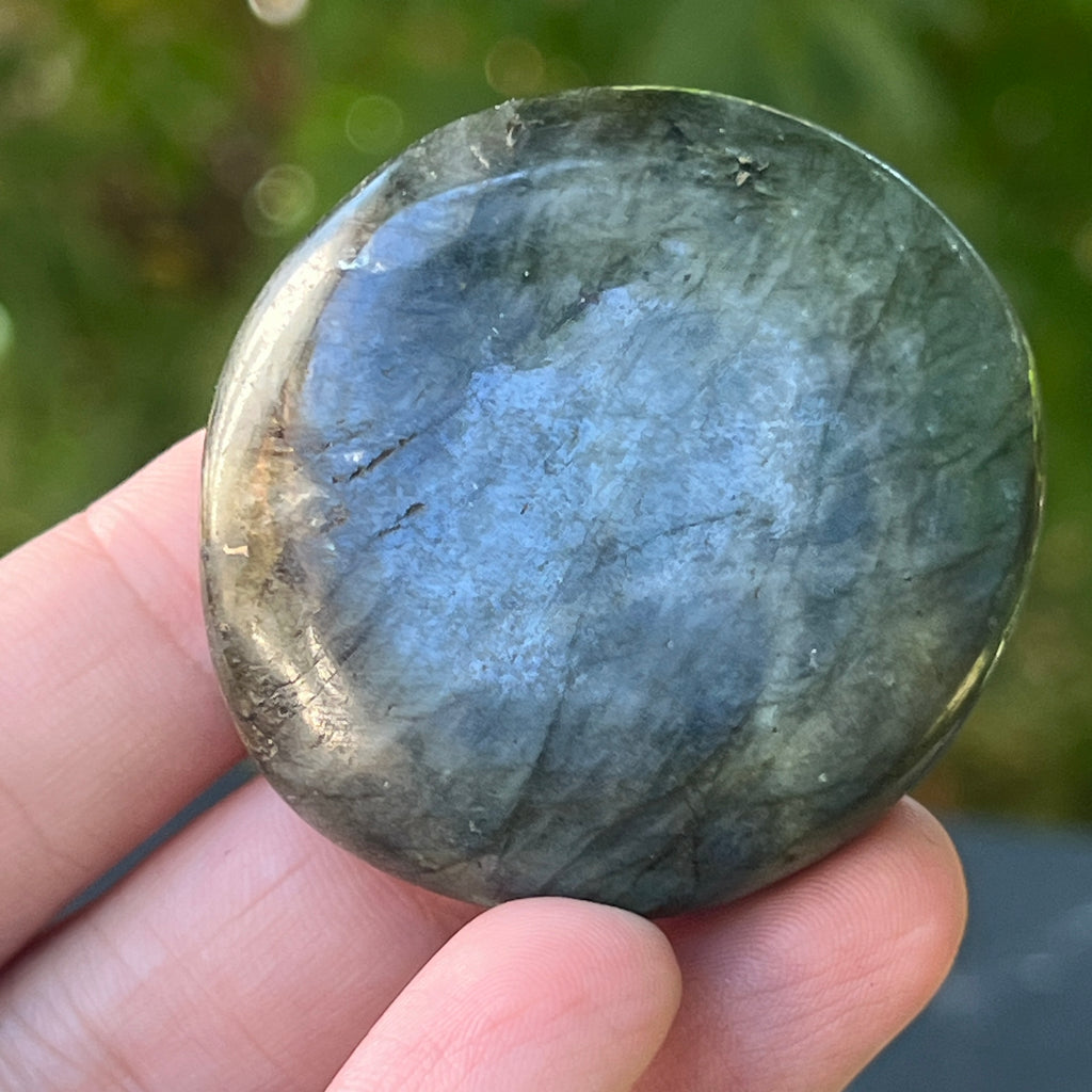 Labradorit palm stone m21, pietre semipretioase - druzy.ro 2 