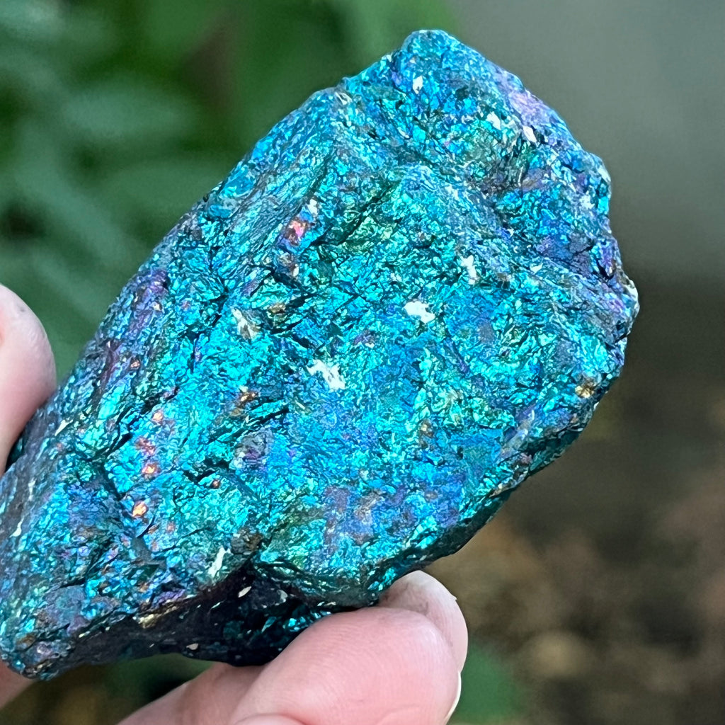 Calcopirita iridescentă din Mexic model 1, pietre semipretioase - druzy.ro 1 