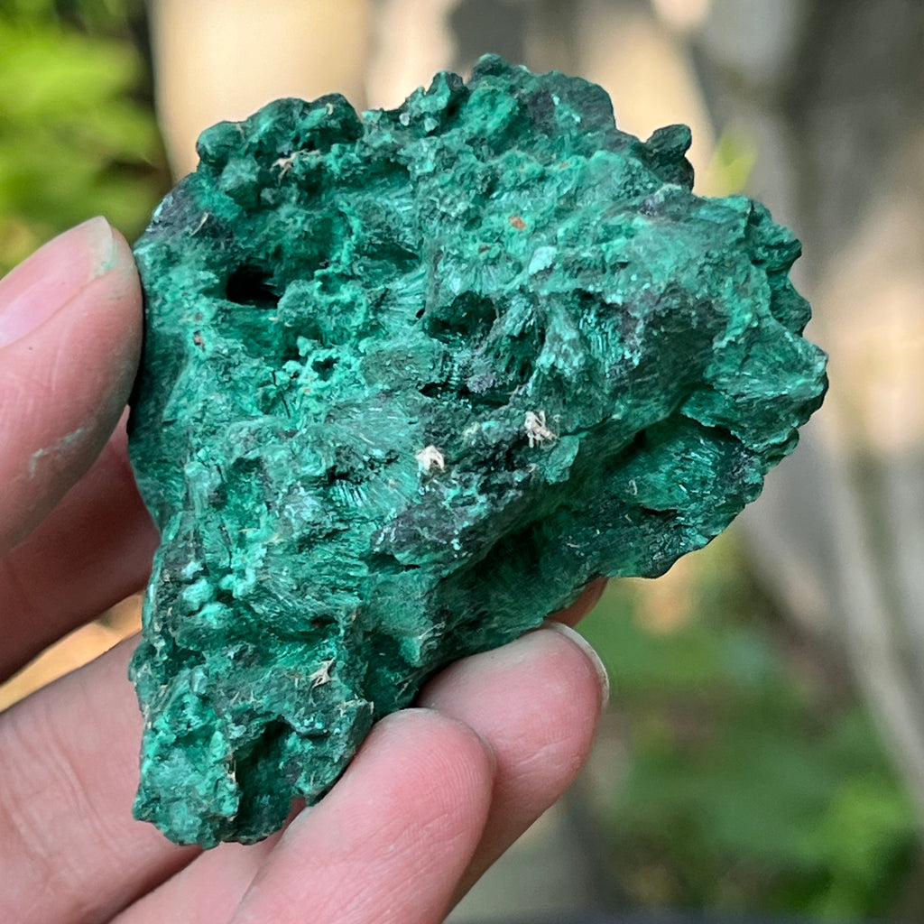 Malachit matasos piatra bruta m14, pietre semipretioase - druzy.ro 2 