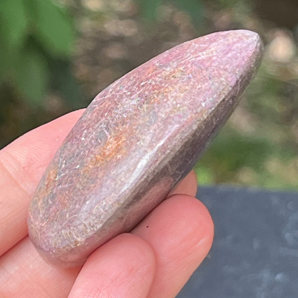 Palmstone atlantisit (stichtit, serpentin) model 9, pietre semipretioase - druzy.ro 2 