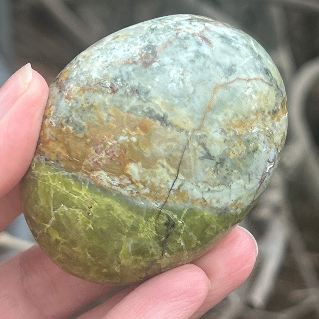 Opal verde palmstone m7, pietre semipretioase - druzy.ro 6 