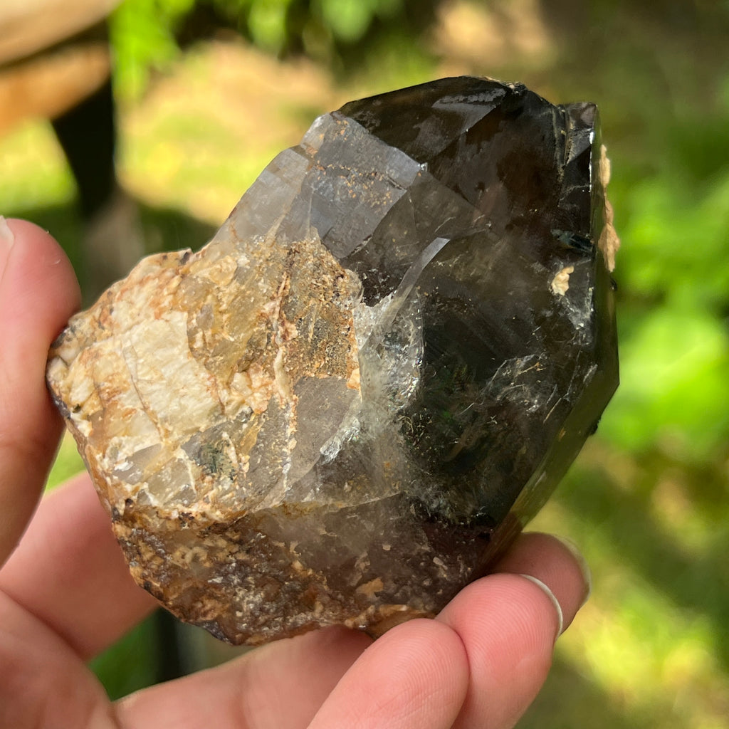 Varf brut cuart fumuriu | Model L1, pietre semipretioase - druzy.ro 3 